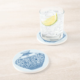  Chinoiserie Vaas Ginger Jar Zandsteen Onderzetter