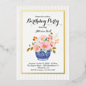 Chinoiserie vaas uitnodiging (Voorkant)