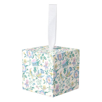 Chinoiserie Vintage Vogel Bloemig Pastel Patroon Decoratie