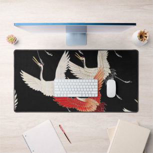 Chinoiserie Vliegende Kraanvogel Zen Minimalistisc Bureaumat