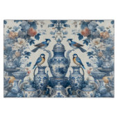 Chinoiserie Vogels & Vazen Snijplank (Voorkant)