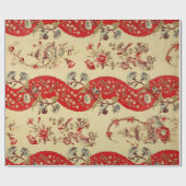 Chinoiserie voor Kerstmis Cadeaupapier (Vlak)