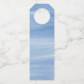 Chinoiserie Waterverf bow Topiary Flessenhanger (Achterkant)