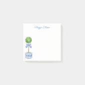 Chinoiserie Waterverf bow Topiary Post-it® Notes (Voorkant)