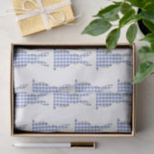 Chinoiserie Waterverf Chic Bunny Rabbits Tissuepapier (Geschenk)