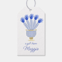 Chinoiserie Waterverf Chic Carrots Gift Labels