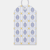 Chinoiserie Waterverf Chic Egg Gift Labels Cadeaulabel (Achterkant)