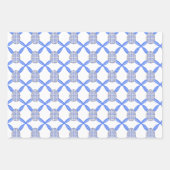 Chinoiserie Waterverf Chic Eggs en Bunnies Wrapp Inpakpapier Vel (Voorkant 3)