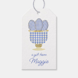 Chinoiserie Waterverf Chic Eggs Gift Labels Cadeaulabel