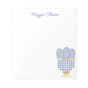 Chinoiserie Waterverf Chic Eggs Notitieblok