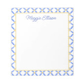 Chinoiserie Waterverf Chic Notitieblok (Voorkant)