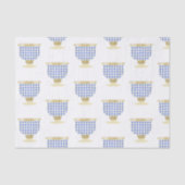 Chinoiserie Waterverf Chic Vase-weefselpapier Tissuepapier (Voorkant)