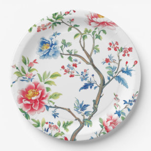 Chinoiserie Waterverf Pattern Papieren Bordje