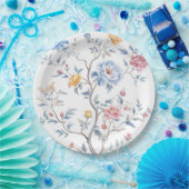 Chinoiserie Waterverf Pattern Papieren Bordje (Feest)