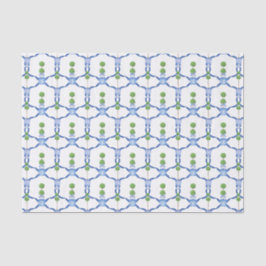 Chinoiserie Waterverf Topiary Tissue Paper Tissuepapier
