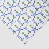 Chinoiserie Waterverf Topiary Tissue Paper Tissuepapier (Detail)