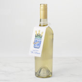 Chinoiserie Waterverf Wine Ice Bucket Flessenhanger (Schuin)