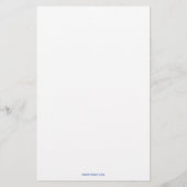 Chinoiserie Waterverf Wine Ice Bucket Stationery Briefpapier (Achterkant)