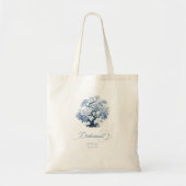 Chinoiserie Wedding Tree Motif Bruidsmeisje ID1094 Tote Bag (Voorkant)