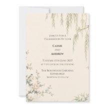 Chinoiserie Wilgen Tuin Bruiloft