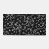  Chinoiserie wit bloemmotief Bureaumat (Voorkant)