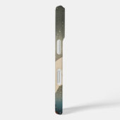 Chinoiserie Witte Reiger Winter Sneeuw Patroon Case-Mate iPhone Case (Achterkant / Rechts)