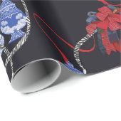 Chinoiserie Zebra & Ribbons Cadeaupapier (Rol Hoek)