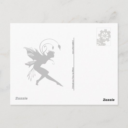 Chinook aux Fées Briefkaart (Achterkant)