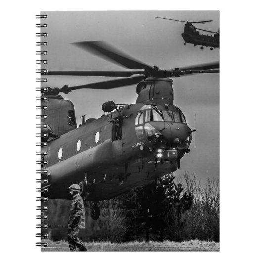 Chinook-brandstoftank Notitieboek (Voorkant)
