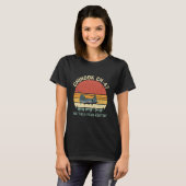 Chinook CH-47 De Hell-Yeah-Copter Helikopter Vint T-shirt (Voorkant volledig)
