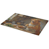 Chinook Cooking in Kitchen Snijplank (Hoek)