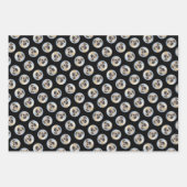 Chinook Drop Ear Painting Originele sledehond kuns Inpakpapier Vel (Voorkant 3)