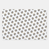 Chinook Drop Ear Painting Originele sledehond kuns Inpakpapier Vel (Voorkant 2)