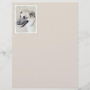 Chinook (Dropped Ears) schilderen - Oorspronkelijk