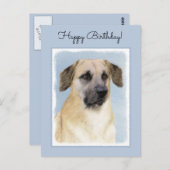 Chinook (Dropped Ears) schilderen - Oorspronkelijk Briefkaart (Voorkant / Achterkant)