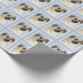 Chinook (Dropped Ears) schilderen - Oorspronkelijk Cadeaupapier (Hoek)