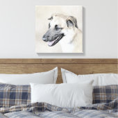 Chinook (Dropped Ears) schilderen - Oorspronkelijk Canvas Afdruk (Insitu (Slaapkamer))