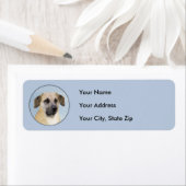 Chinook (Dropped Ears) schilderen - Oorspronkelijk Etiket (Insitu)