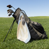 Chinook (Dropped Ears) schilderen - Oorspronkelijk Golfhanddoek (Groen)