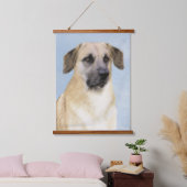 Chinook (Dropped Ears) schilderen - Oorspronkelijk Hangend Wandkleed (Slaapkamer)