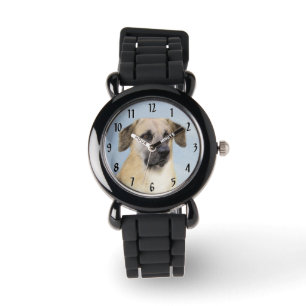 Chinook (Dropped Ears) schilderen - Oorspronkelijk Horloge