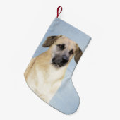 Chinook (Dropped Ears) schilderen - Oorspronkelijk Kleine Kerstsok (Voorkant (Hangend))
