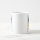 Chinook (Dropped Ears) schilderen - Oorspronkelijk Koffiemok (Center)