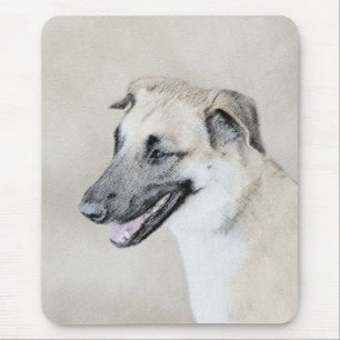 Chinook (Dropped Ears) schilderen - Oorspronkelijk Muismat