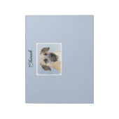 Chinook (Dropped Ears) schilderen - Oorspronkelijk Notitieblok (Linkerzijde)