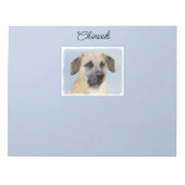 Chinook (Dropped Ears) schilderen - Oorspronkelijk Notitieblok (Voorkant)