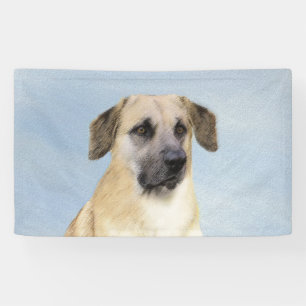 Chinook (Dropped Ears) schilderen - Oorspronkelijk Spandoek