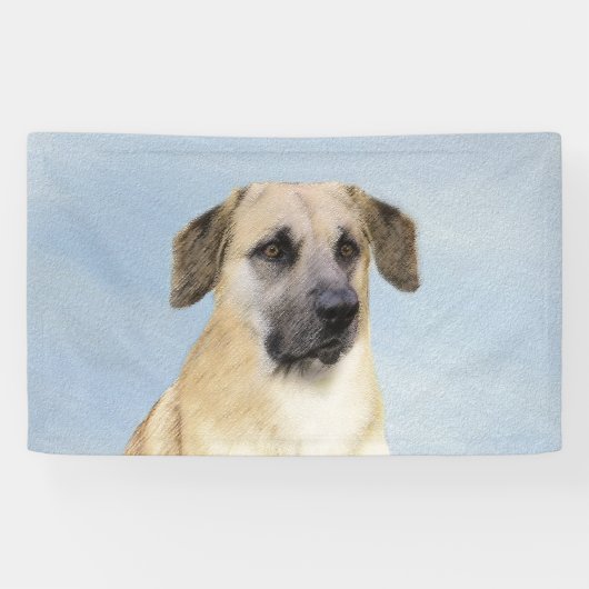 Chinook (Dropped Ears) schilderen - Oorspronkelijk Spandoek (Horizontaal)