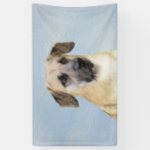 Chinook (Dropped Ears) schilderen - Oorspronkelijk Spandoek (Verticaal)