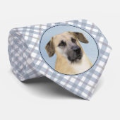 Chinook (Dropped Ears) schilderen - Oorspronkelijk Stropdas (Opgerold)